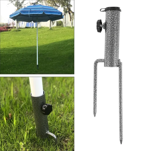 1 Dù Giá Đỡ Mỏ Neo Mặt Trời Đi Biển Dù Đứng Câu Cá Đứng Sân Vườn Bãi Cỏ Sân Đất Mỏ Neo Cần Câu Cá Dụng Cụ