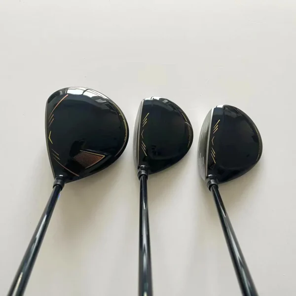 Bộ gậy golf 1200 Woods 1200 Golf Woods Men Golf Driver + Trục than chì L-Flex 3w5w có nắp che đầu