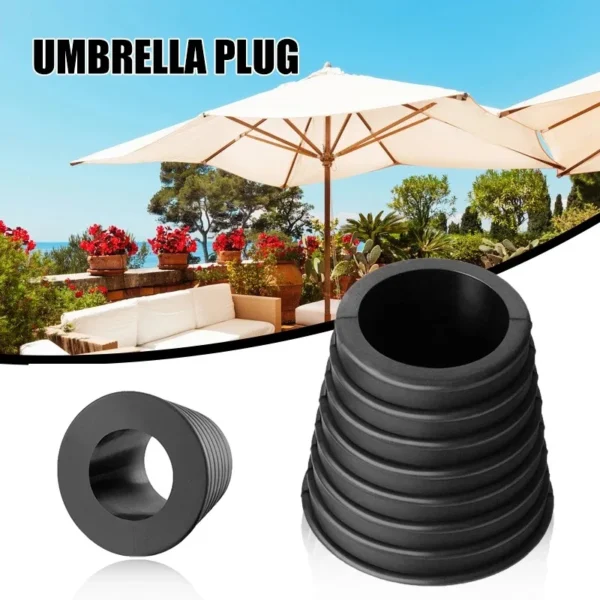 1 Chiếc Dù Nón Nêm Cắm Sân Bàn Lỗ Vòng Nút Chặn Cao Su Dù Đế Đứng Ngoài Trời Sân Vườn Sân Thượng Bóng Phụ Kiện