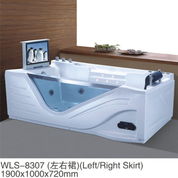 Bồn tắm Tonys 8307 gia đình khách sạn acrylic váy đôi Bồn tắm thông minh bể sục lướt sóng đơn