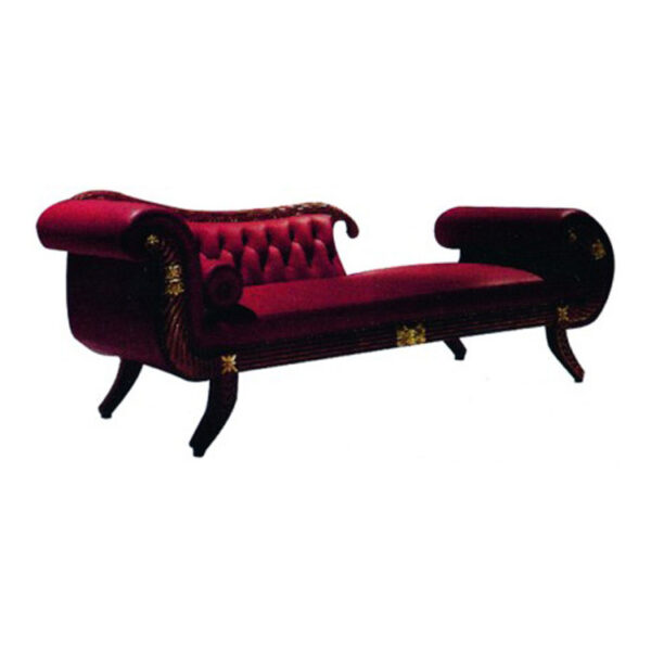 Ghế quý phi Cung cấp nội thất phòng suite khách sạn Châu Âu, sofa khách sạn, trường kỷ, nội thất phòng khách sạn EMT-LC11
