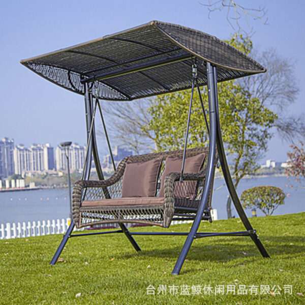 Xích đu Giải Trí Ngoài Trời Sân Vườn Sân Thượng Ban Công Đu Đôi Mây Trong Nhà Giỏ Treo Mây Treo Ghế Treo Ghế Bập bênh Tổ Chim