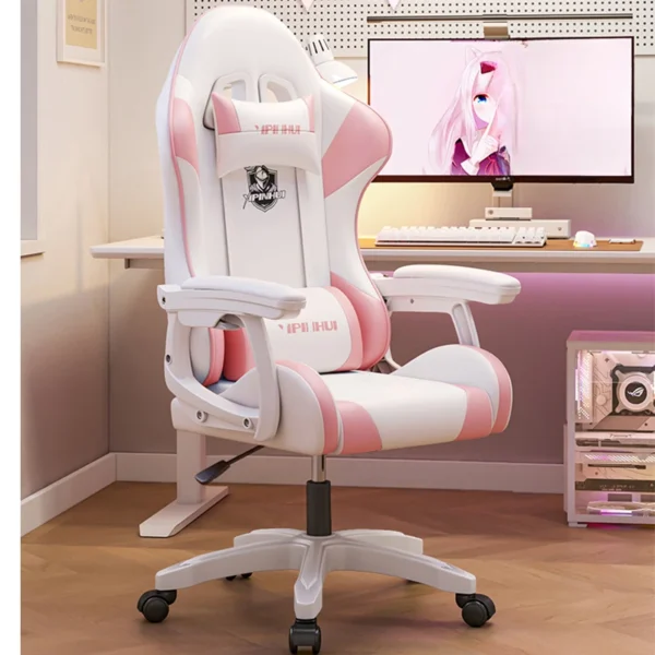 Ghế văn phòng chơi game Arm Ergonomic Cán Thoải mái Máy tính Ghế văn phòng Xoay Sang trọng Cadeiras Nội thất Escritorio BL50FC