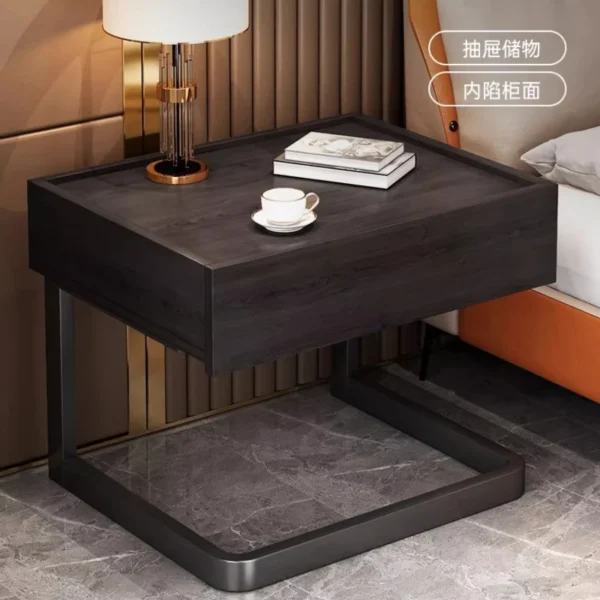 Tủ đầu giường Thoải Mái Đầu Giường Phòng Ngủ Di Động Ngăn Kéo Tủ Thiết Kế Ngực Mesa De Cabeceira Nội Thất Gia Đình CY50NS