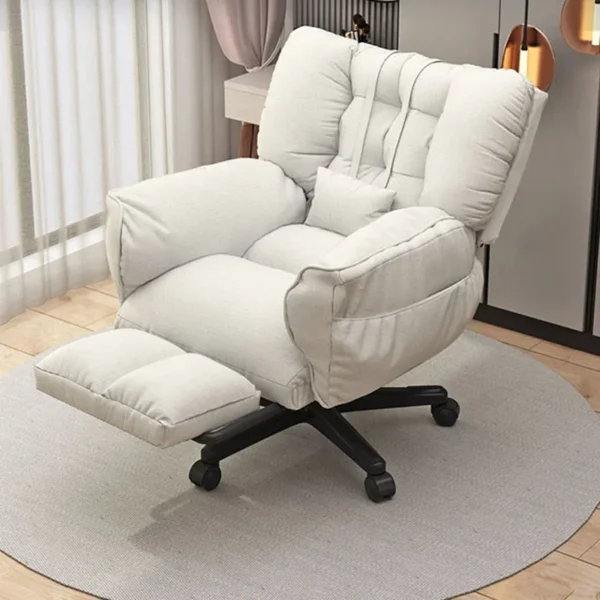 Ghế Văn Phòng Thoải Mái Tay Ghế Văn Phòng Hỗ Trợ Lưng Ngả Trắng Ghế Chơi Game Học Massage Cadeiras De Game Thủ Trang Trí Nội Thất