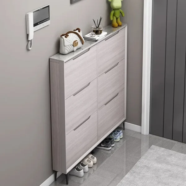 Tủ Giá Góc Tủ Giày Tiết Kiệm Không Gian Phòng Ngủ Kệ Thiết Kế Tủ Giày Nhà Tổ Chức Scarpiera Salvaspazio Nội Thất Hiện Đại