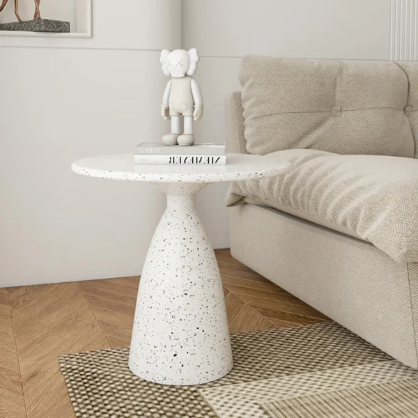 Bàn trà Phong cách màu kem Bàn phụ Sofa Bàn phụ Phòng khách Bàn cà phê nhỏ Nhật Bản Bàn học tập Bàn góc Ban công Bàn nhỏ