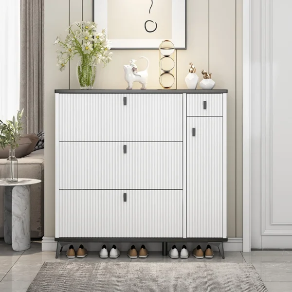Tủ KItaly Túc Xá Giày Lối Vào Cực Công Suất Lớn Phòng Khách Trắng Xả Kho Tối Giản Giày Đồ Nội Thất