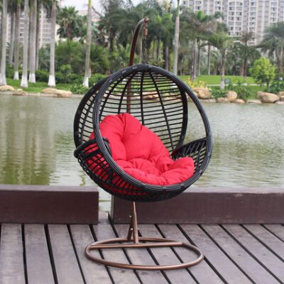 Ghế treo Ghế Wicker Ban công Giỏ Treo Trong nhà Xích đu Chim Yến Ghế Chlorophytum Ghế Võng Lưới Ghế nôi Vườn Mẫu 1
