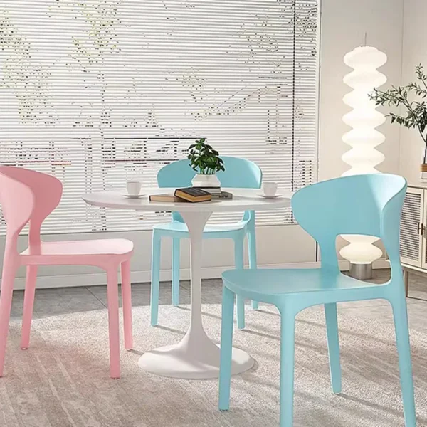 Ghế ăn Nhà Bếp Châu Âu Ghế Ăn Hiện Đại Nhà Sang Trọng Phong cách châu Âu Ghế Ăn Nhựa Hợp Thời Trang Đẹp Sillas De Comedor Nội Thất