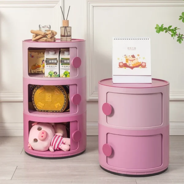 Tủ đầu giường Sang trọng Tủ đầu giường phong cách Châu Âu Không Gian Nhỏ Ban Tổ Chức Bên Bàn Trang Điểm Mesitas De Noche Nội Thất Gia Đình