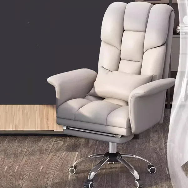 Ghế Văn Phòng Sang Trọng Di Động Ghế Văn Phòng Công Thái Đệm Lưng Thoải Mái Để Chân Ghế Văn Phòng Bánh Xe Di Động Sillas De Oficina Đồ Nội Thất