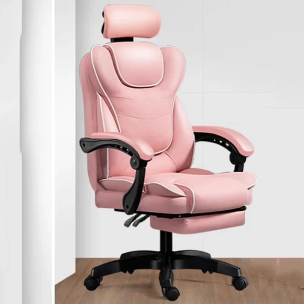 Ghế Văn Phòng Massage Ghế Văn Phòng Chơi Game Thoải Mái Da Chống Bẹp Đầu Bàn Ghế Công Thái Playseat Tân La De Escritorio Bộ Bàn Ghế Phòng Khách