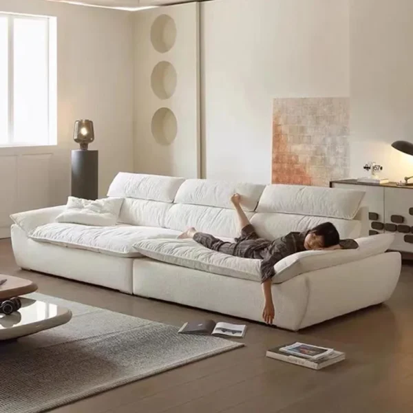 Sofa đơn giản Ghế Sofa Phòng Khách Lớn Phòng Chờ Tiếp Tân Nhà Thiết Kế Ngủ Sofa Phòng Kháchmodern Trưởng Thành Divano Soggiorno Nội Thất Gia Đình