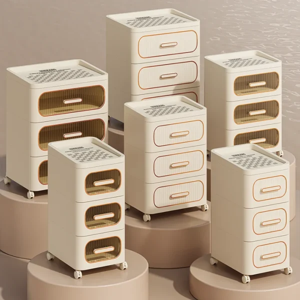 Tủ đầu giường Hiện đại Mộc Mạc Đầu Giường Trắng Dễ Thương Khá Nhỏ Bàn Cạnh Giường Ngủ Ngoài Trời Bàn Đơn Giản De Chevet Nội Thất Phòng Ngủ