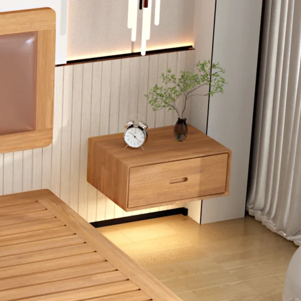 Tủ đầu giường Đa Năng Treo Đầu Giường Hẹp Di Động Module Bàn Đầu Giường Tiết Kiệm Không Gian Phối Mesa De Noche Trang Trí Nội Thất GG