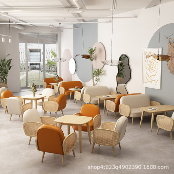Bàn ghế Quán cà phê giản dị Sofa Chỗ ngồi Lễ tân Đàm phán Khu vực nghỉ ngơi Trà sữa Bánh Cửa hàng tráng miệng Sách Quầy bar Bàn ghế