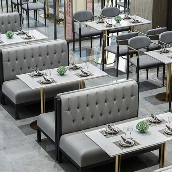 Bàn ghế Quán cà phê bắc âu quán trà sữa Bàn ghế ghế sofa quầy bar dựa vào tường nhà hàng phương tây nội thất phòng ăn