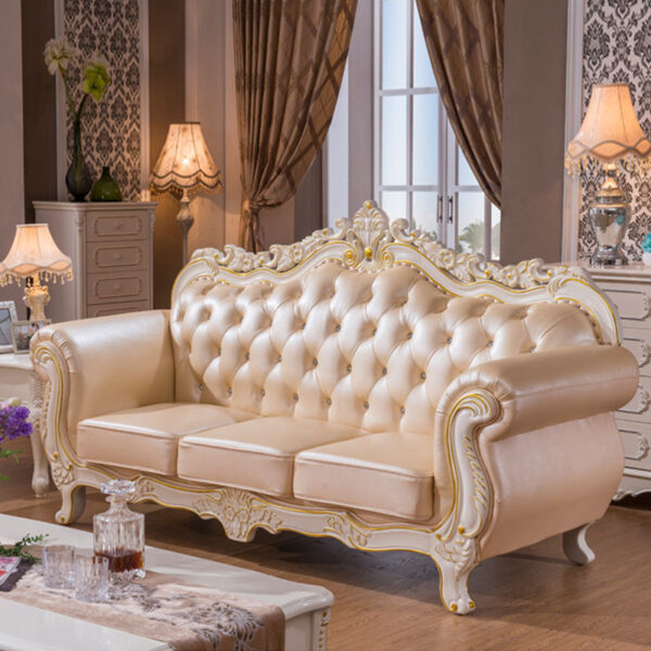 Ghế quý phi Sofa phong cách châu Âu phòng khách ghế dài đơn giản châu Âu nhỏ sang trọng kết hợp phòng nhỏ góc kiểu Mỹ nội thất hoàn chỉnh