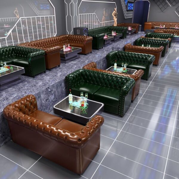 Bàn ghế Phong cách châu Âu ktv rượu sake quán cà phê đồ ăn phương tây quầy bar góc hộp hình chữ u sofa ghế Bàn cà phê Bàn ghế