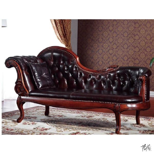 Ghế trường kỷ phòng nhỏ Châu Âu đi văng làm đẹp ghế tựa gỗ chắc chắn sofa ghế mẫu phòng cửa hàng sườn xám khách sạn phong cách Mỹ
