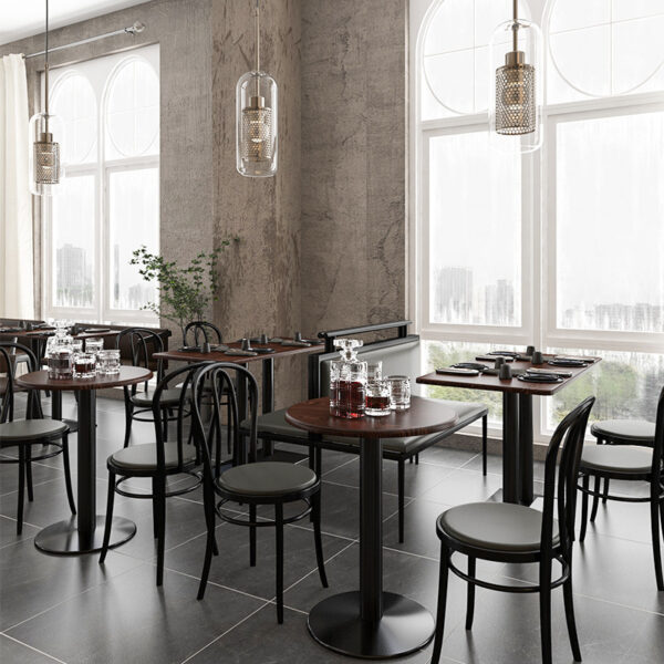 Bàn ghế Nhà hàng, quán ăn, quán nướng, quầy bar trong suốt, quán rượu, ghế sắt rèn, quán cà phê, phong cách công nghiệp , Bàn ghế quầy bar
