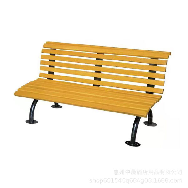 Ghế công viên ngoài trời băng dài sân vườn Ghế sân vườn Ghế đẩu dải dài Ghế giải trí