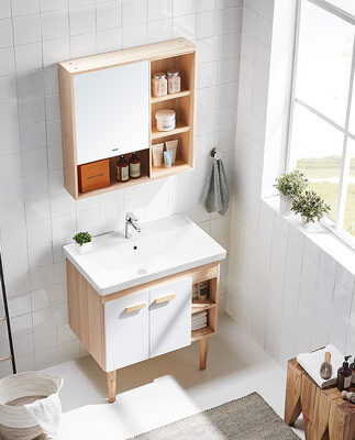 Tủ chậu Lavabo Wrigley phòng tắm bằng gỗ rắn phòng tắm tủ chậu rửa chậu rửa tủ phòng tắm trang điểm nhà vệ sinh bộ vòi sen