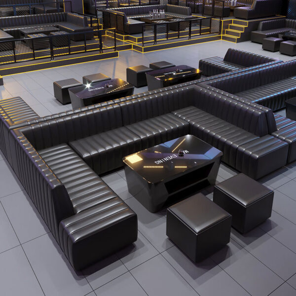 Bàn ghế Ktv Sofa Bar Di Bar Qing Bar Cafe Góc Ghế Cửa Hàng Trà Sữa Hộp Châu Âu Loại UL Ghế