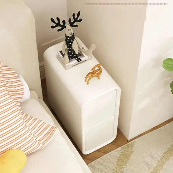 Tủ đầu giường Organzizer Đầu Giường Bàn Dễ Thương Thẩm Mỹ Hẹp Nhỏ Bàn Đầu Giường Gỗ Hợp Thời Trang Mesa De Cabeceira Nội Thất Phòng Ngủ