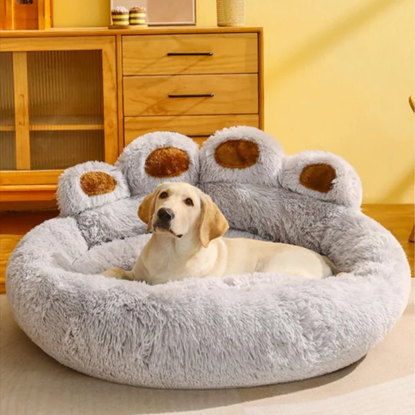 Giường ngủ Thú cưng Chó Sofa Giường dành cho Chó Nhỏ Phụ Kiện Ấm Áp Cho Chó Lớn Giường Thảm Thú Cưng Cũi Có Thể Giặt Sang Trọng Rổ Trung Bình Chó Con mèo Tiếp Liệu