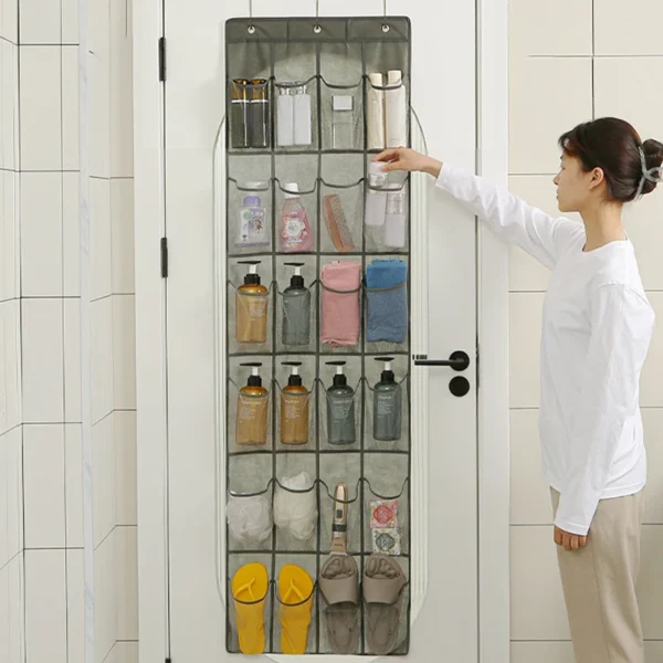 Tủ đồ Di Động Túi Lưới Trên Cửa Giày Tổ Chức Treo Tường Tổ Chức Cho Tủ Quần Áo Đồ Lặt Vặt Giày Túi Bảo Quản Dụng Cụ Gia Đình