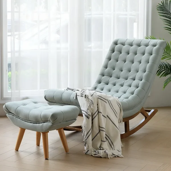 Ghế Xoay Nội Thất Bắc Âu Accent Ghế Chống Bẹp Đầu Nhà Giải Trí Sofa Đơn Bắc Âu Đèn Ghế Cao Cấp Phòng Khách Ghế Bành