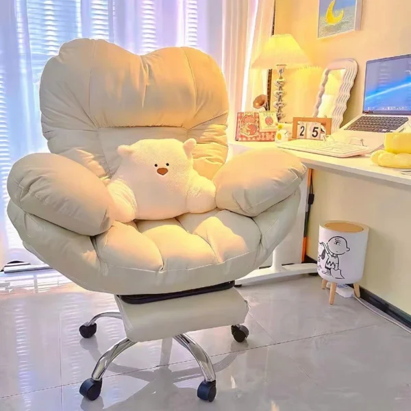 Ghế Văn Phòng Đơn Giản Phòng Ngủ Hiện Đại Dày Nâng Cấp Máy Tính Lười Ghế Sofa Ghế Trang Điểm Thoải Mái Ngả Ghế Văn Phòng Nội Thất Gia Đình