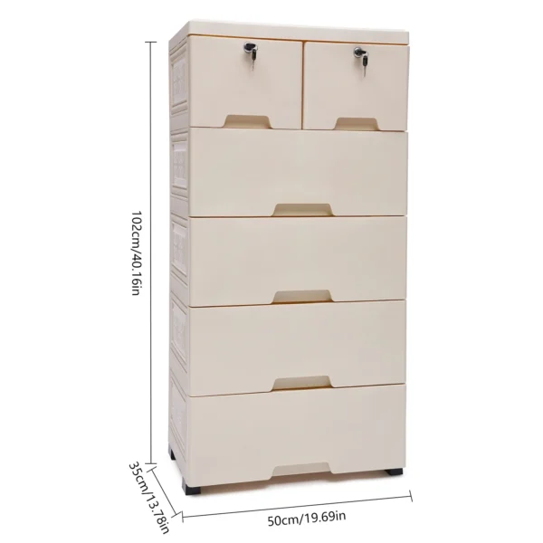 Tủ Đựng Đồ 6 Ngăn Kéo, Ngăn Kéo Tủ Quần Áo Cao Cấp Sắp Xếp Quần Áo, Phòng Chơi, Nội Thất Phòng Ngủ