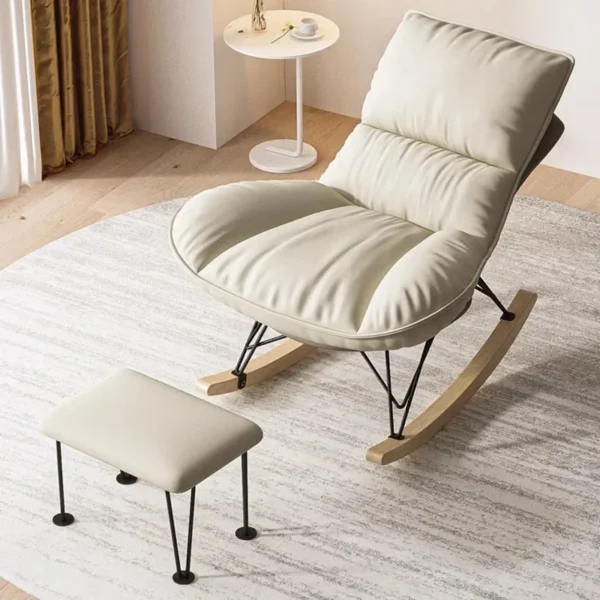 Ghế bập bênh người lớn Mua ghế bập bênh cho người lớn Ghế da hiện đại Ghế Phòng chờ Poltrona Para Sala De Estrar
