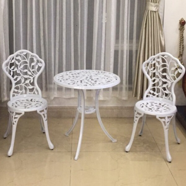 Bàn ghế ngoài trời Nine Linglong sắt rèn nhôm đúc kim loại sân ngoài trời ban công khu vườn ngoài trời bàn ghế giải trí