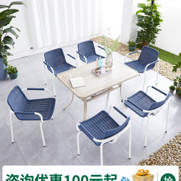 Bàn ghế sân vườn, thiết kế hiện đại nhập khẩu
