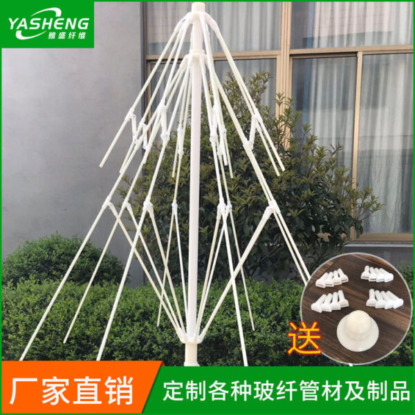 Nhà máy bán hàng trực tiếp tấm che nắng ngoài trời và giá đỡ ô câu cá chống nắng giá đỡ ô hai lớp giá đỡ ô sườn được gia cố giá đỡ ô che nắng bãi biển