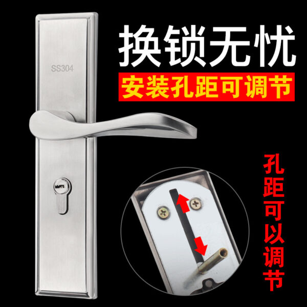 Khóa cửa Trong Nhà Phòng Ngủ Khóa cửa Gỗ Đa Năng Đơn Giản Tay Cầm Có Thể Điều Chỉnh Khóa Tay Nắm Cửa Bộ Đa Năng