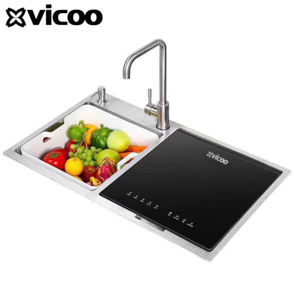 Loại bồn rửa gia dụng máy rửa chén tích hợp máy rửa chén hoàn toàn tự động bán buôn