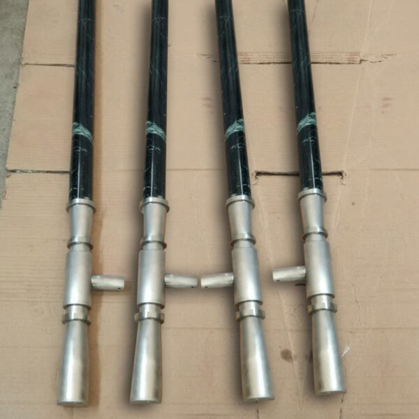 Đồ nội thất bằng thép không gỉ sang trọng Tay cầm bằng đá cẩm thạch sức mạnh xử lý cửa sân bay khách sạn nhà máy Quảng Châu bán hàng trực tiếp