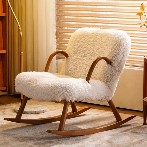 Phòng ngủ Ghế Lounge Ghế bành Bập bênh Cao cấp Người lớn Ghế tựa Sofa Nhà thiết kế Articulos Para El Hogar Nội thất phòng khách