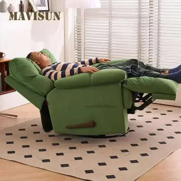 Gấp Đơn Ghế Sofa Lười Cho Phòng Khách Giải Trí Nằm Hình Hoa Đính Đá Điện Chức Năng Ánh Sáng Sang Trọng Đơn Giản Ghế Massage