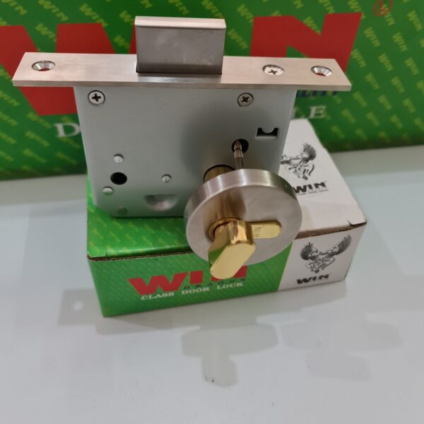 Khoá Chân Thuỷ Lực Mặt Inox Trắng Trơn Windragon