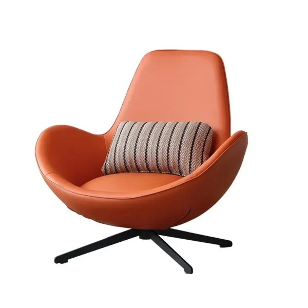 Bắc Âu Hình Ốc Trứng Ghế Ghế Giải Trí Sofa Đơn Inox Phòng Khách Hổ Ghế