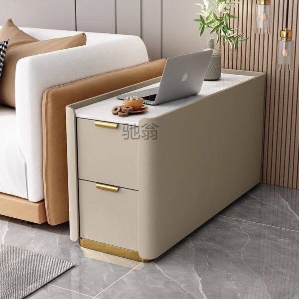 fz sofa đứng bên tủ nhẹ sang trọng cao cấp mới gỗ nguyên khối siêu hẹp khoảng cách nhỏ bên tủ đơn giản hiện đại