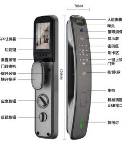 Khóa Video khuôn mặt Có thể nhìn thấy Mắt mèo Tĩnh mạch ngón tay Khóa thông minh Khóa vân tay Khóa mật khẩu Khóa nhận dạng khuôn mặt