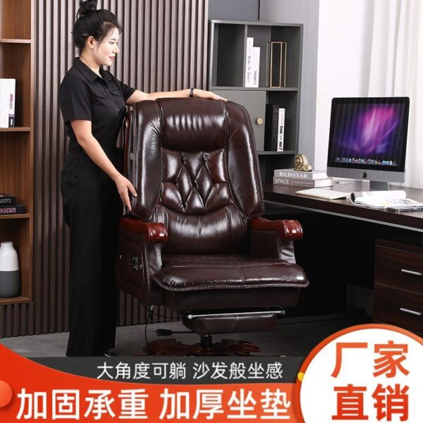 Ghế ông chủ Chủ tịch Hạng nhất Ghế điều hành da thật Văn phòng Ghế xoay Ghế ông chủ Bán hàng trực tiếp tại nhà máy