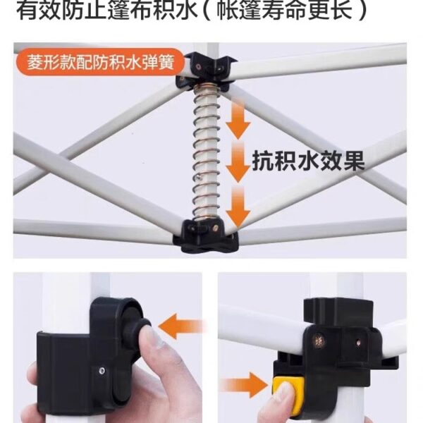 Z54G Ô Chống Nắng Ngoài Trời Dù Lớn Dù Lớn Gian Hàng 4 Chân Quảng Cáo Dù Lều Bao Quanh Bốn Góc Lớn